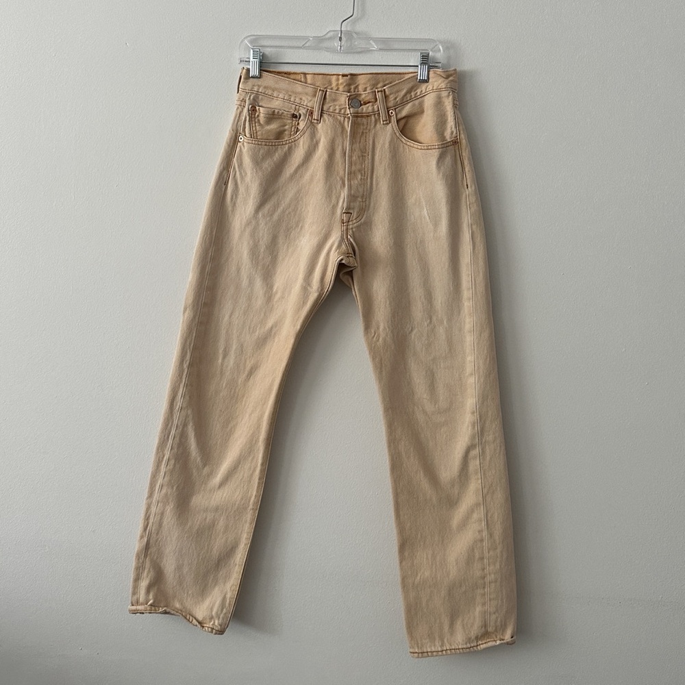 Levi’s Beige Men’s 501 Jeans Size 32x32 Color Sparks Od - Beige